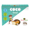 Minibolo de Coco Sem Glúten, Sem Açúcar, Sem Lactose, Sem Leite - Grani Amici 3 un. 120g