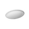 Cuba De Embutir Oval Branco 490X365Mm