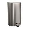 LIXEIRA REDONDA COM PEDAL 12L - INOX