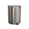 LIXEIRA REDONDA COM PEDAL 5L - INOX