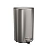 LIXEIRA REDONDA COM PEDAL 8L - INOX
