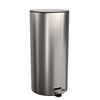 LIXEIRA REDONDA COM PEDAL 30L - INOX