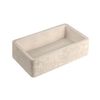 CUBA DE APOIO RETANGULAR ETRUSCO CIMENTICIA 50CM - CANELA
