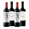 Kit Carmenere 4 garrafas