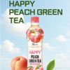 REFR.CHA VERDE HAPPY C/PESSEGO YEONHO 350ML