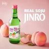 DESTIL.SOJU JINRO PESSEGO 13% 360ML