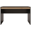 Mesa de Escritório com Gaveta 110x50cm - Linha Beta (Preta - Madeiro)