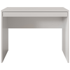Mesa de Escritório com Gaveta 110x50cm - Linha Beta (Branco)