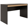 Mesa de Escritório com Gaveta 110x50cm - Linha Beta (Preta - Madeiro)