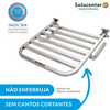 Banco Articulado para Banho em Inox PNE - 45x45cm Proflux 113.001