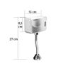 Válvula de Mictório de Sensor Automatica Bivolt / Pilhas (51.235)