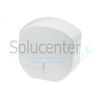 Papeleira / Suporte Papel Higiênico até 400 metros em ABS branco com chave especial (51.184)