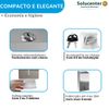 Kit Dispenser Papel Toalha e Papel Higiênico Cai Cai Inox 304 Proflux 51.547