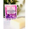 Sabonete glicerinado artesanal de lavanda