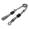 COLEIRA DOGS ZIG ZAG MEU OSSO REG. TAG PRETO METAL GRAFITE M 2,0CM
