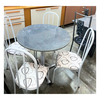 Mesa Aco Coelho Madrid Red + 4 Cadeiras N.09 GR Luxo Brm/Br C