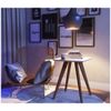 Mesa Imcal Classic Lateral Quadrada Off White