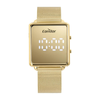 Relogio Technos Digital/Cx Metal E Spulseira Aco Dourado (DCRE:21147155)