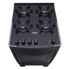 Fogão Dako Supreme Glass 4 Bocas Acendimento Automático Bivolt - Preto