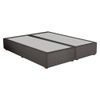 Cama Box Lazzari Molejo King 2,03x1,93 Molas Ensacadas Linho Grafite - Gazin
