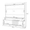 Home Hb Moveis Bold 1.8M - Cinamomo/Off White