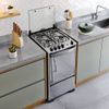 Fogão 4 bocas Dako Magister Style Mega Chama Inox - Bivolt