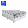 Cama Box Casal + Colchão De Molas Ensacadas - Ortobom - New Freedom 138cm
