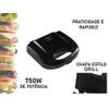 Sanduicheira agratto black sa 02 220v 750w