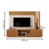 Home Mavaular Arezzo 2,20M Com Led Cascata 2 Portas - Naturalle/Off White