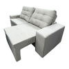 Sofa J Confort Viero 2 Lugares Retratil - Linho 08