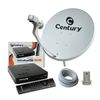 Kit Antena Digital Century KU 60CM. Mod. MidiaBox 5G