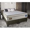 Cama Box Gazin Lux Firm Molejo Casal 1,38 x 1,88 Molas Powerblue Areia