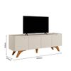 Rack Mavaular Atenas 4 Portas 1,80M - Off White