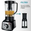 Liquidificador Mondial L-1000 BI 220V/60HZ Preto