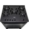Fogão Dako 5 Bocas com Mesa de Vidro Magister Bivolt - Preto