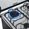 Fogão 4 bocas Dako Magister Style Mega Chama Inox - Bivolt