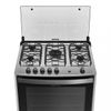 Fogão Dako Magister 5 Bocas Preto Inox 