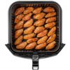 Fritadeira Elétrica Mondial Sem Óleo Air Fryer Mondial Mega Family AFN-80-BI 8L - Preta/Inox