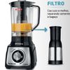 Liquidificador Mondial L-1200 BI 220V/60Hz Preto