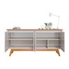 Buffet Imcal Classic 1.8M Sem Espelho Off White/Nature