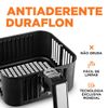 Fritadeira Elétrica Mondial Sem Óleo Air Fryer Grand Family AFN-50-BI - Preta/Inox