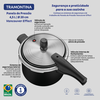 Panela de Pressão Tramontina Vancouver, Pré-Aluminio Com Revestimento Antiaderente, 4,5L, 20CM