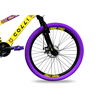 Bicicleta Colli Grau Aro 26 Cor Amarelo Fosco D