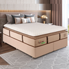 Cama Box Lazzari Molejo King, Molas Ensacadas, Linho Palha - 2,03x193 - Gazin
