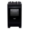 Fogão Dako Supreme Glass 4 Bocas Acendimento Automático Bivolt - Preto