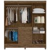 Roupeiro / Guarda Roupas Moval New Mafra 7 Portas, 2 Gavetas, 897331 - Cas W