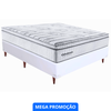 Cama Box Casal + Colchão De Molas Ensacadas - Ortobom - New Freedom 138cm
