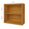Armario Aero Nesher 2 Portas Bascula Imperatriz 80Cm 100% MDF - Freijo-Off White