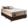 Cama Box Gazin Lux Firm Molejo Solteiro, Molas Powerblue, Areia - 1,88x0,88