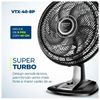 Ventilador Mondial Super Turbor 40Cm VTX-40-8P 220V/60HZ Preto